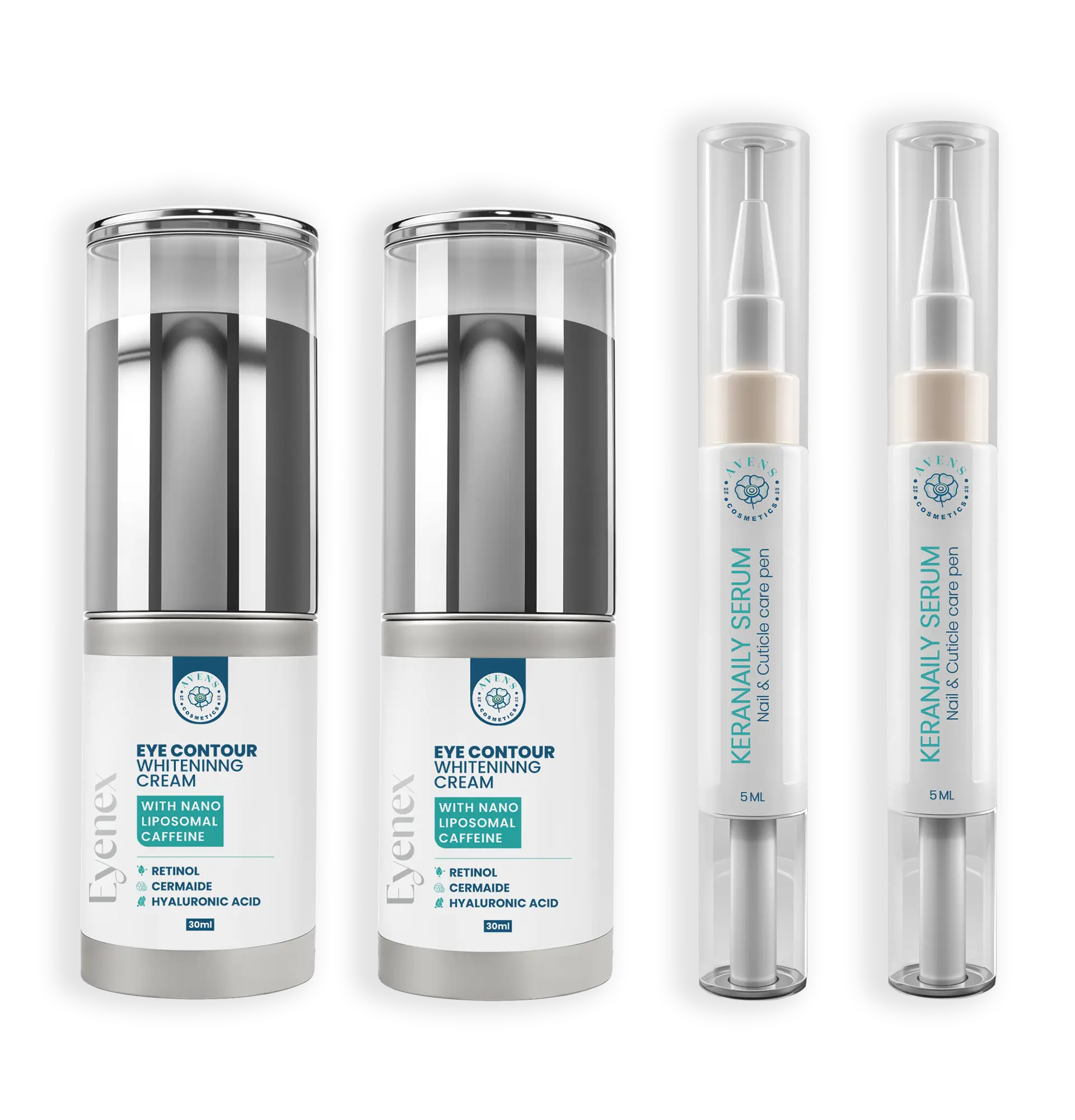 2 KERANaily Serum + 2 Eyenex CREAM