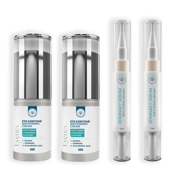 2 KERANaily Serum + 2 Eyenex CREAM