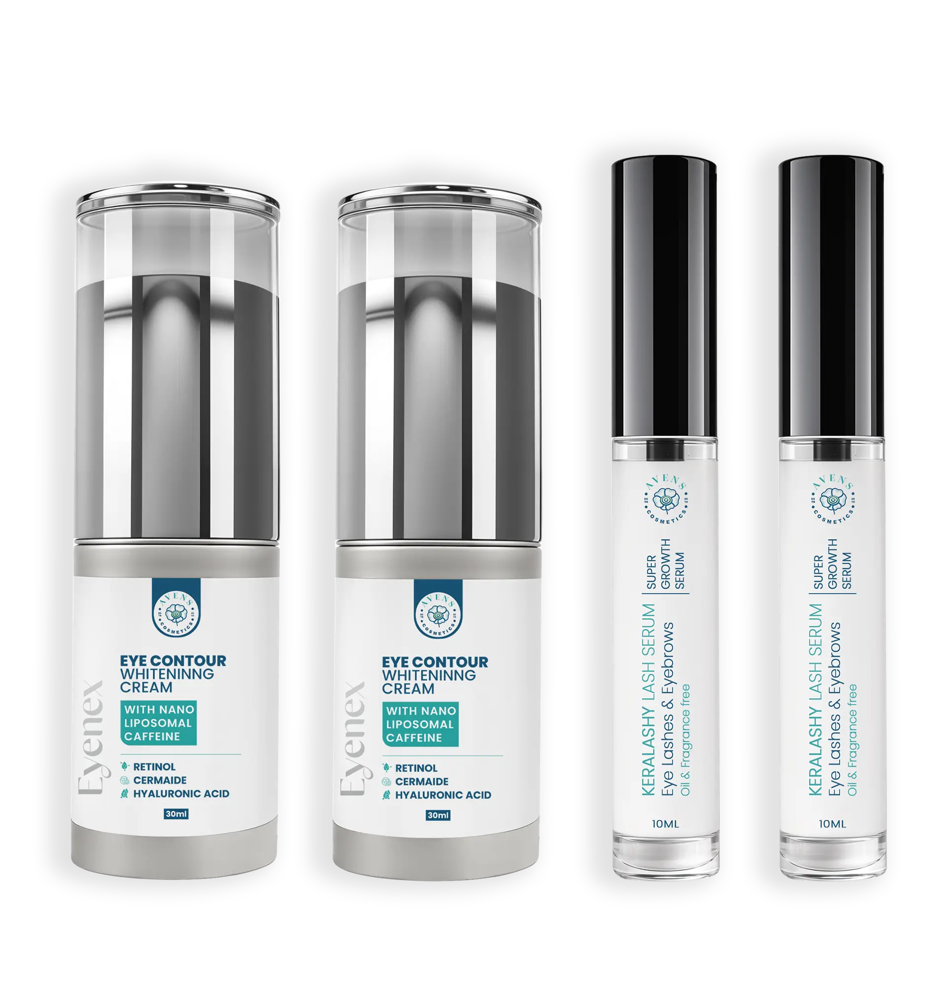 2 KERALashy Serum + 2 Eyenex CREAM