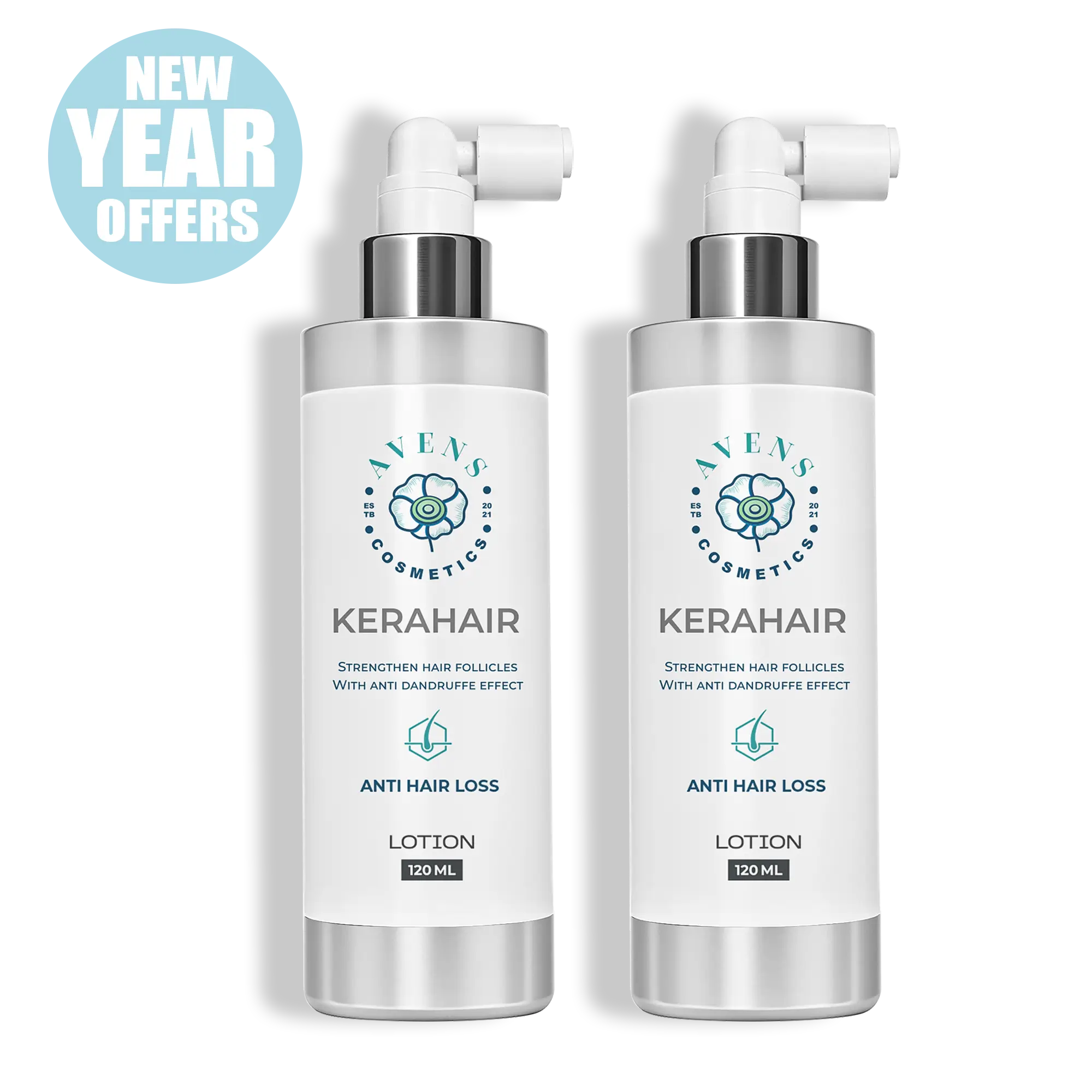 NEW YEAR OFFER 2X BUNDLE ( 2 KERAHAIR LOTION )