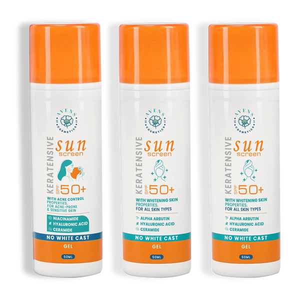 KERATENSIVE SUNSCREEN OFFER 3 (2 Alpha arbutin + 1 NIACINAMIDE)