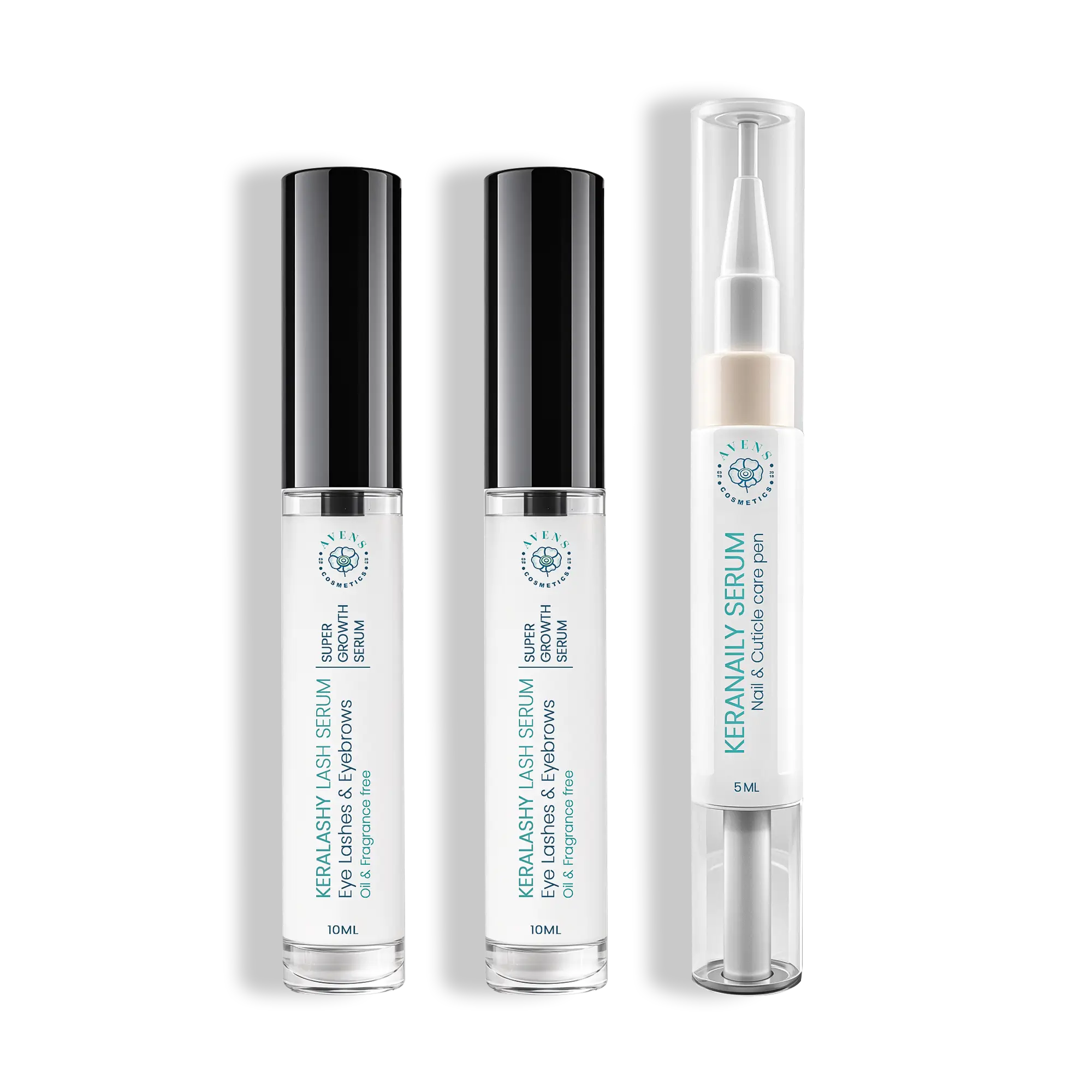 2 KERALASHY SERUM  + KERANAILY SERUM