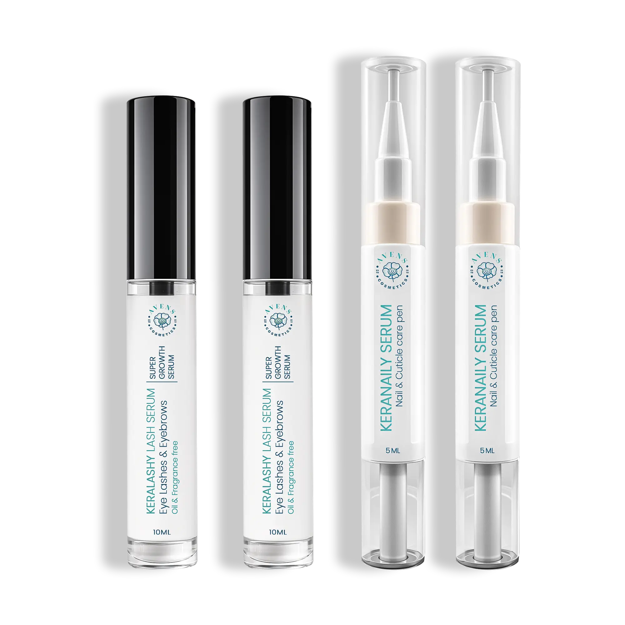 2 KERANAILY SERUM + 2 KERALASHY SERUM