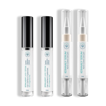 2 KERANAILY SERUM + 2 KERALASHY SERUM