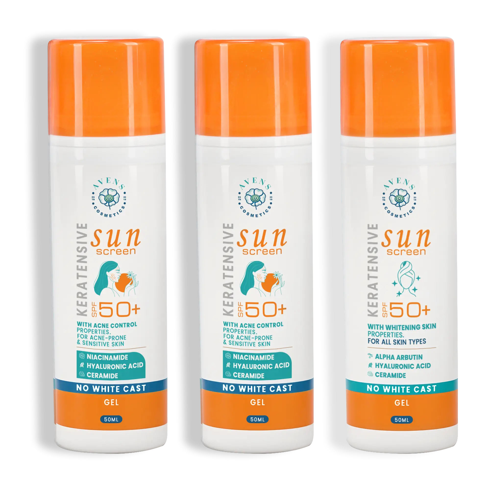 Keratensive sun screen offer – (2 Niacinamide + 1 alpha arbutin)