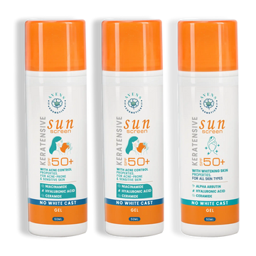 Keratensive sun screen offer – (2 Niacinamide + 1 alpha arbutin)