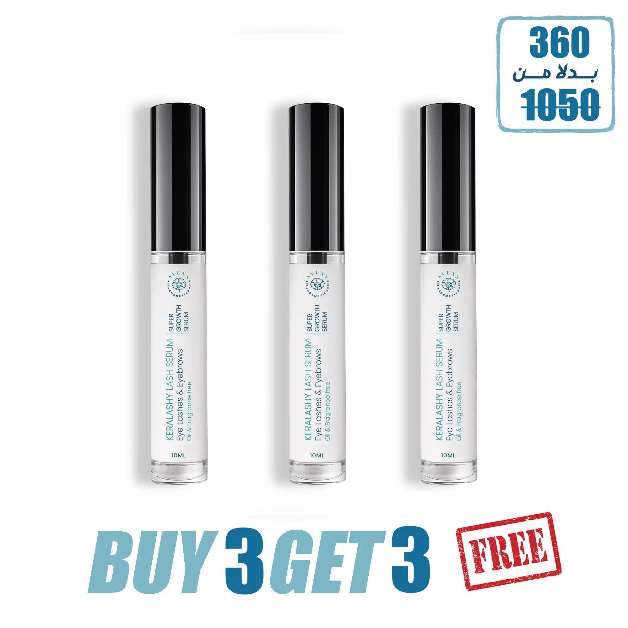 KERALASHY SERUM OFFER 3 (buy 3 get 3 free )