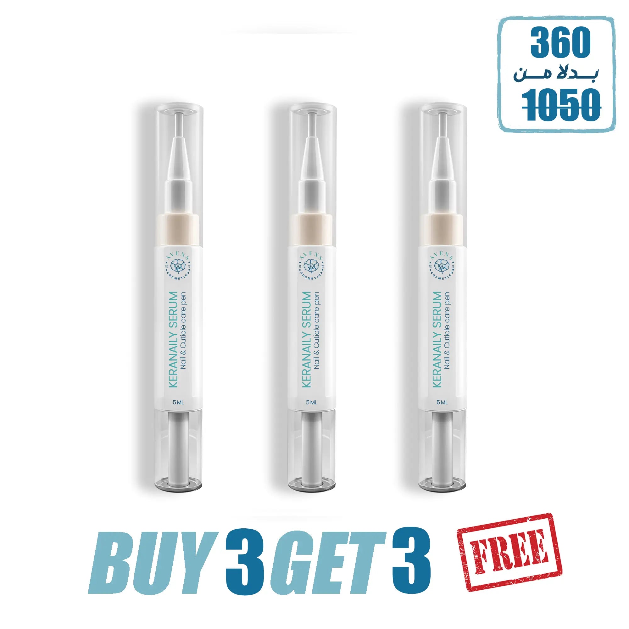 KERANAILY SERUM OFFER 3 (buy 3 get 3 free )