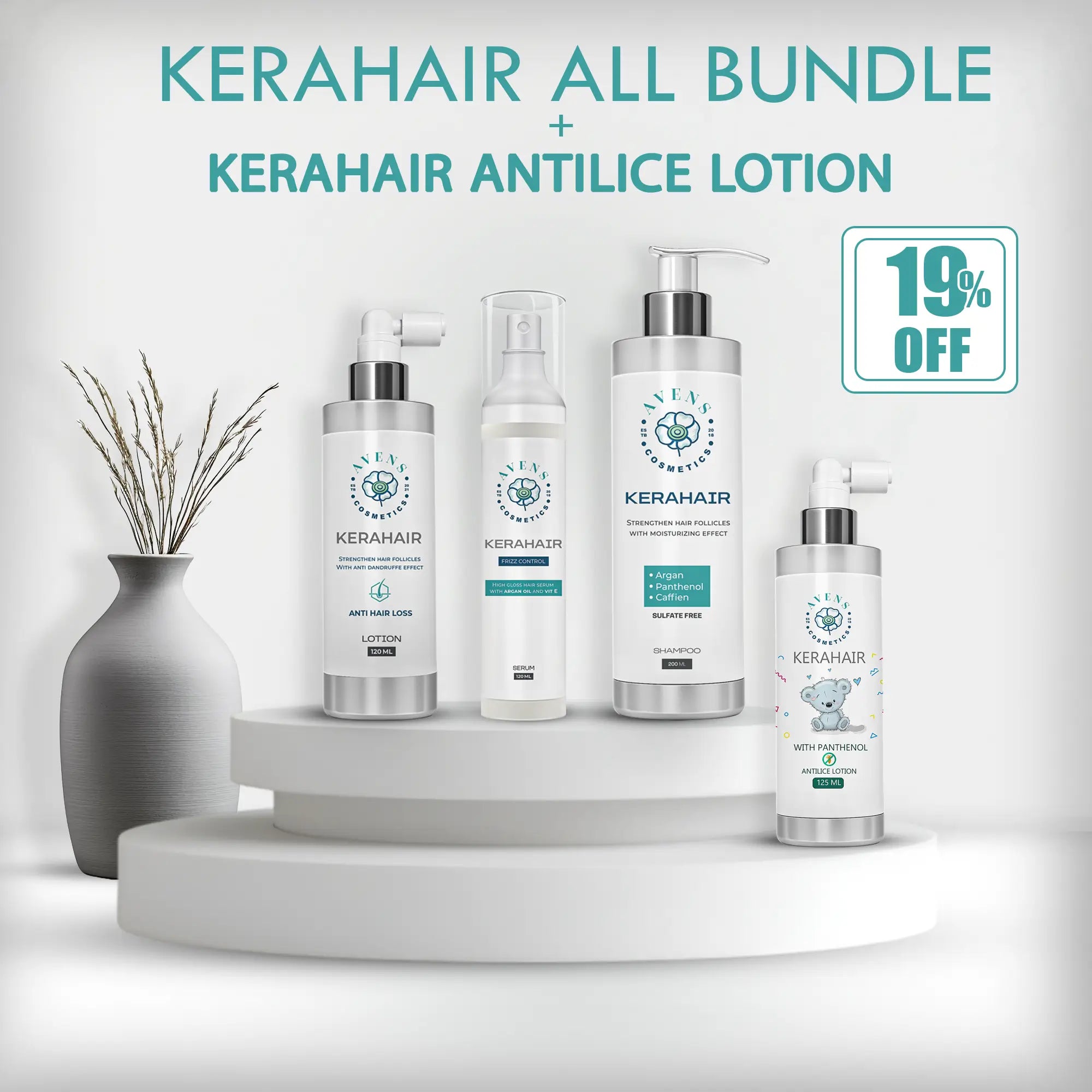 KERAHAIR GROUP + KERAHAIR ANTILICE LOTION