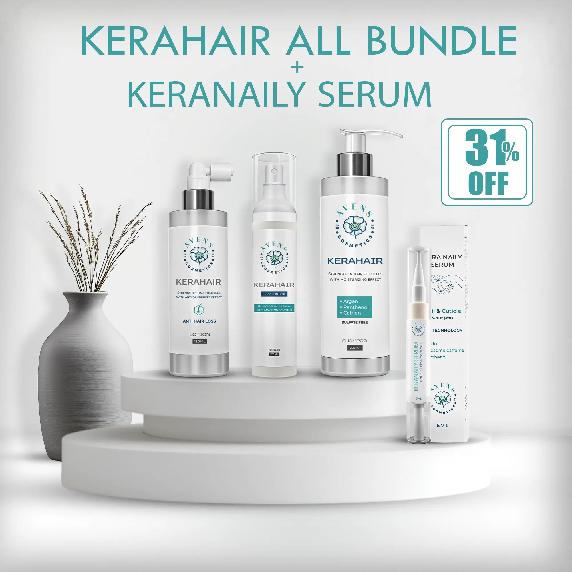 KERAHAIR GROUP + KERANAILY SERUM