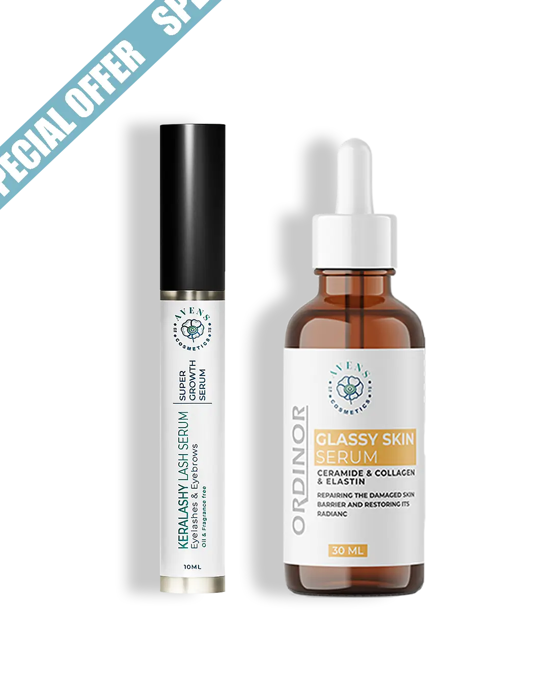 KERALASHY SERUM X ORDINOR GLASSY SKIN SERUM