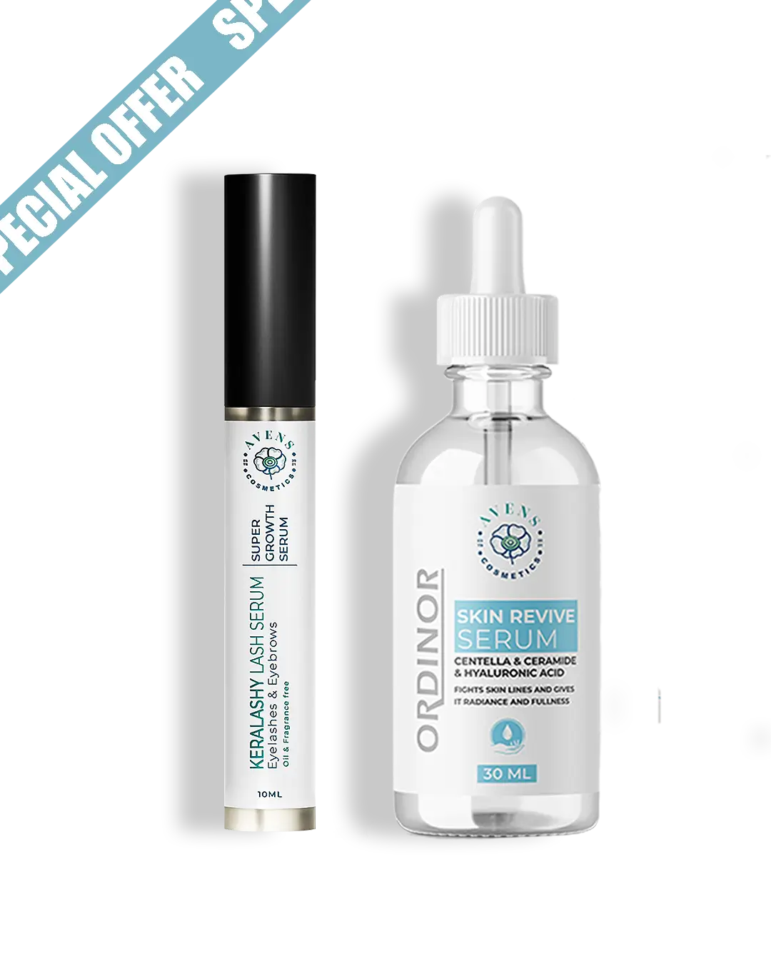 KERALASHY SERUM X ORDINOR REVIVE SKIN SERUM