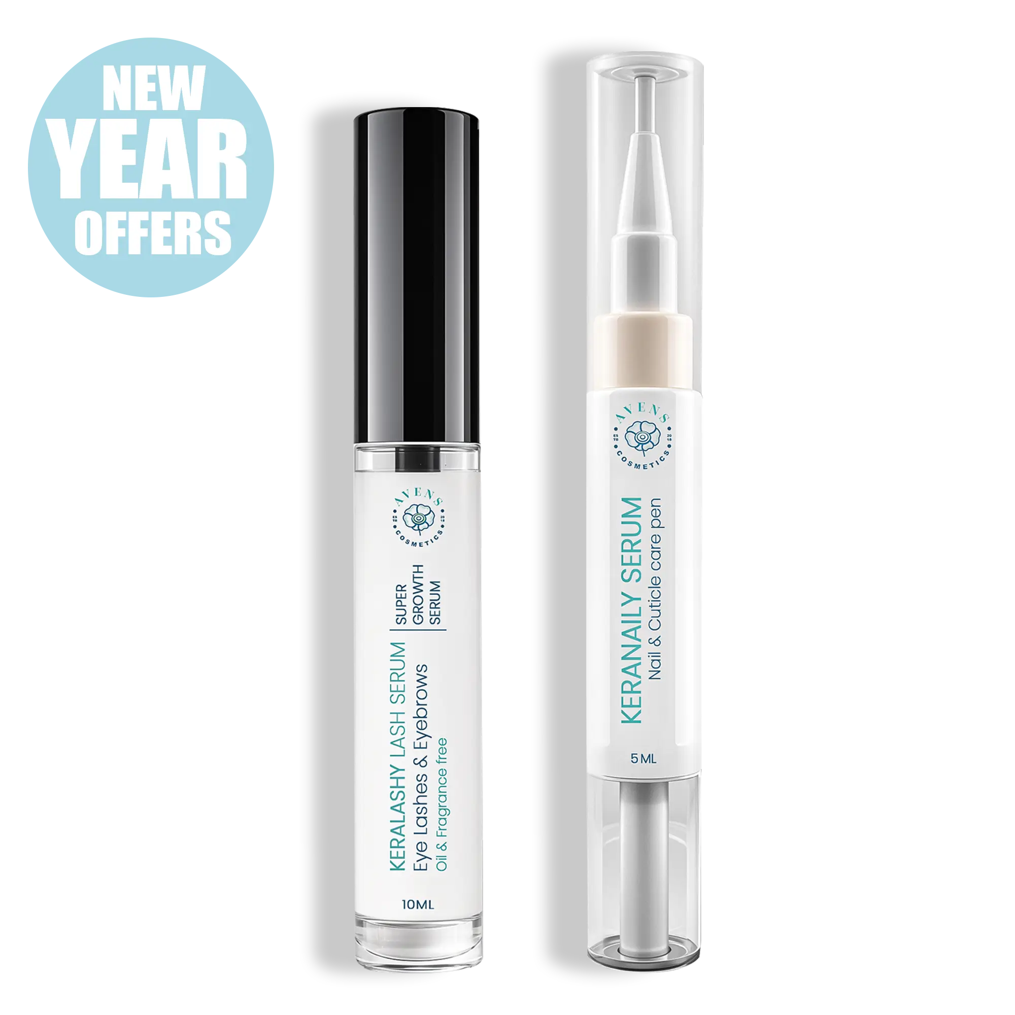 NEW YEAR OFFER (KERALASHY SERUM + KERANAILY SERUM )