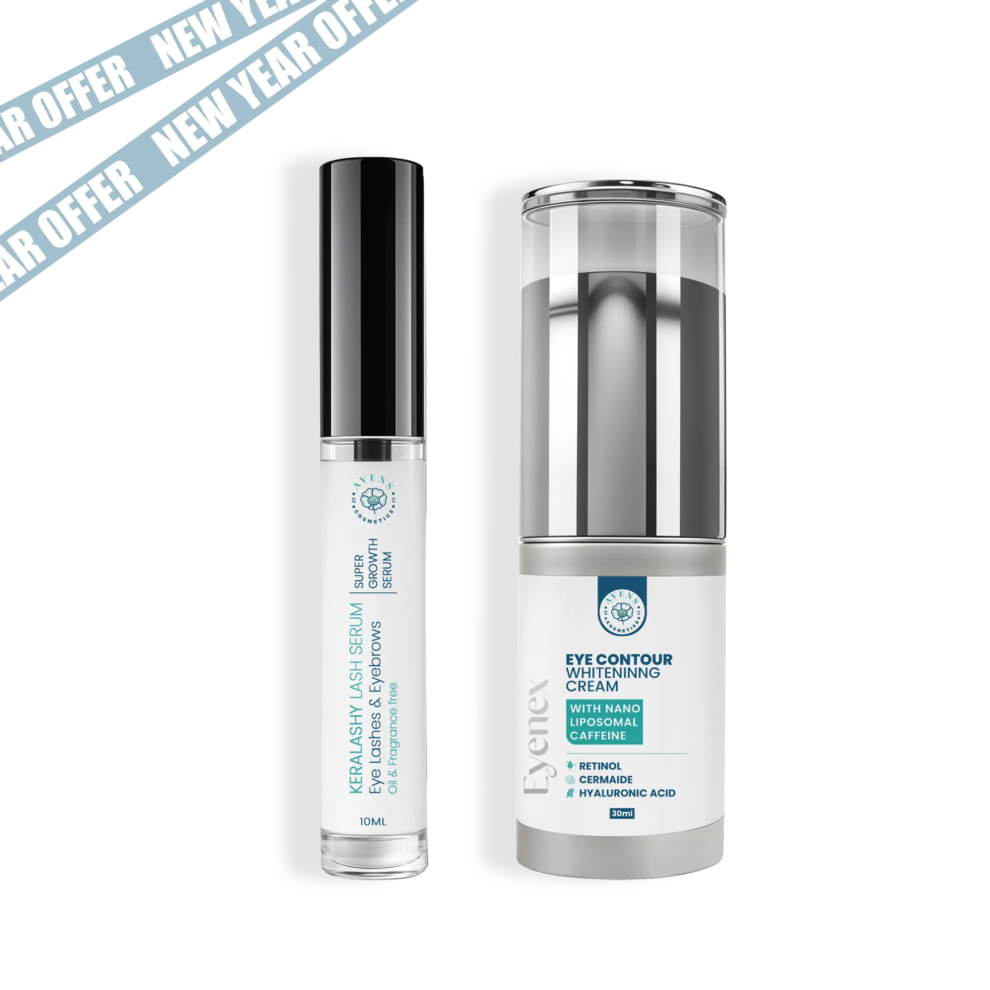 NEW YEAR OFFER (EYENEX CREAM + KERALASHY SERUM )