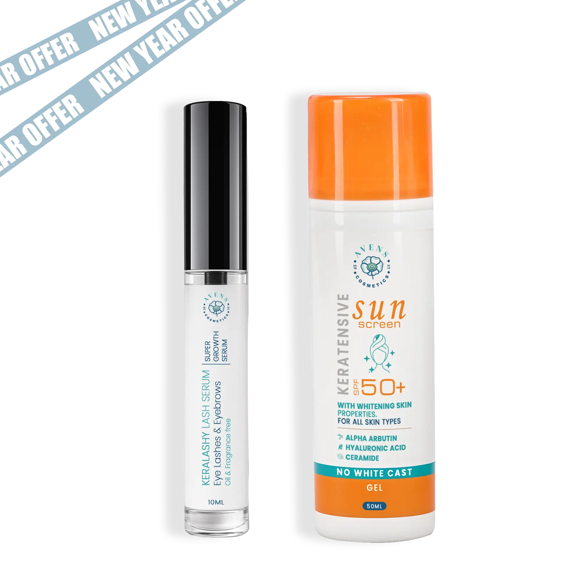 NEW YEAR OFFER ( KERALASHY SERUM + KERATENSIVE SUN SCREEN  )