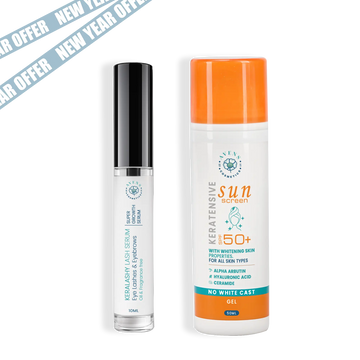 NEW YEAR OFFER ( KERALASHY SERUM + KERATENSIVE SUN SCREEN  )