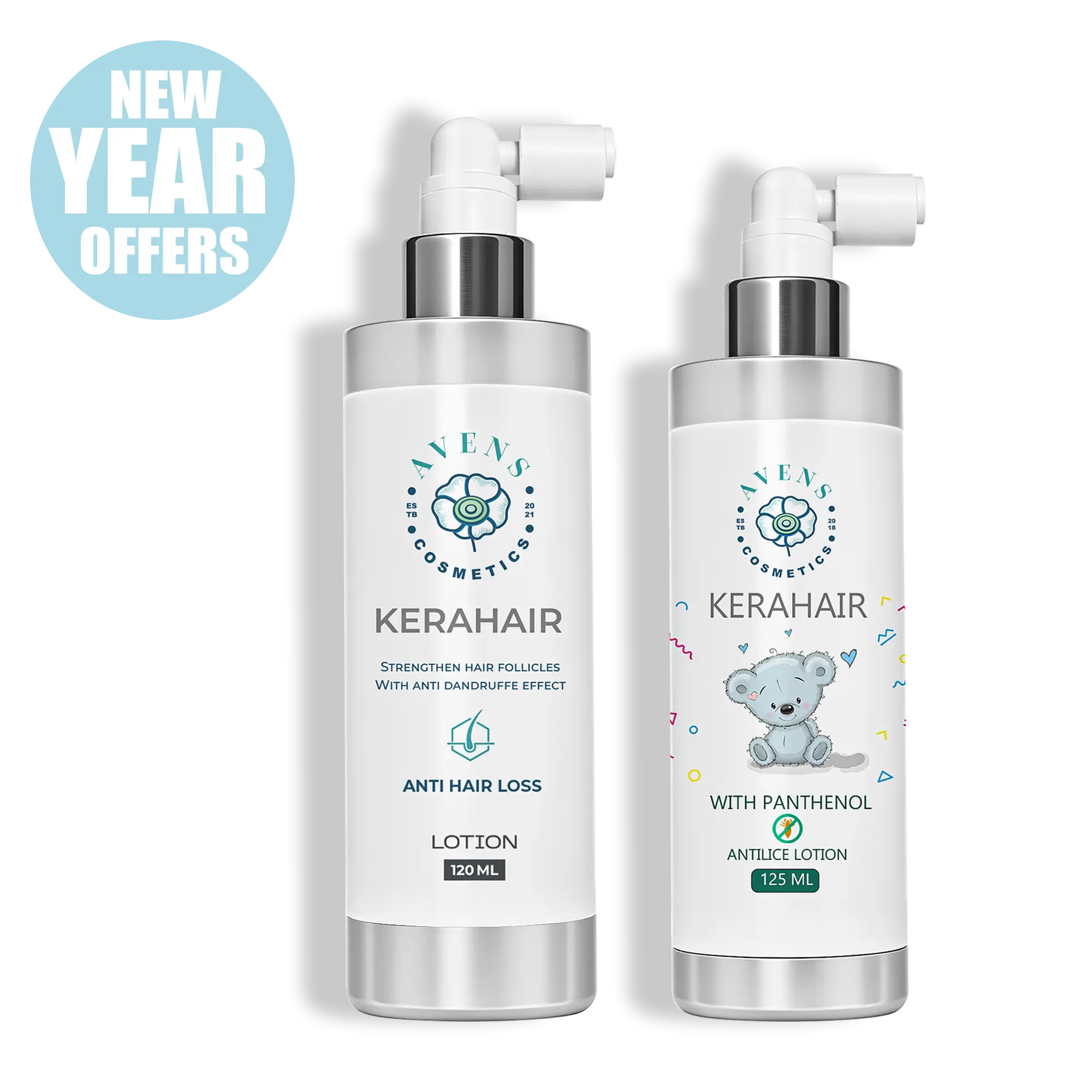 NEW YEAR OFFER ( KERAHAIR ANTILICE + KERAHAIR LOTION )