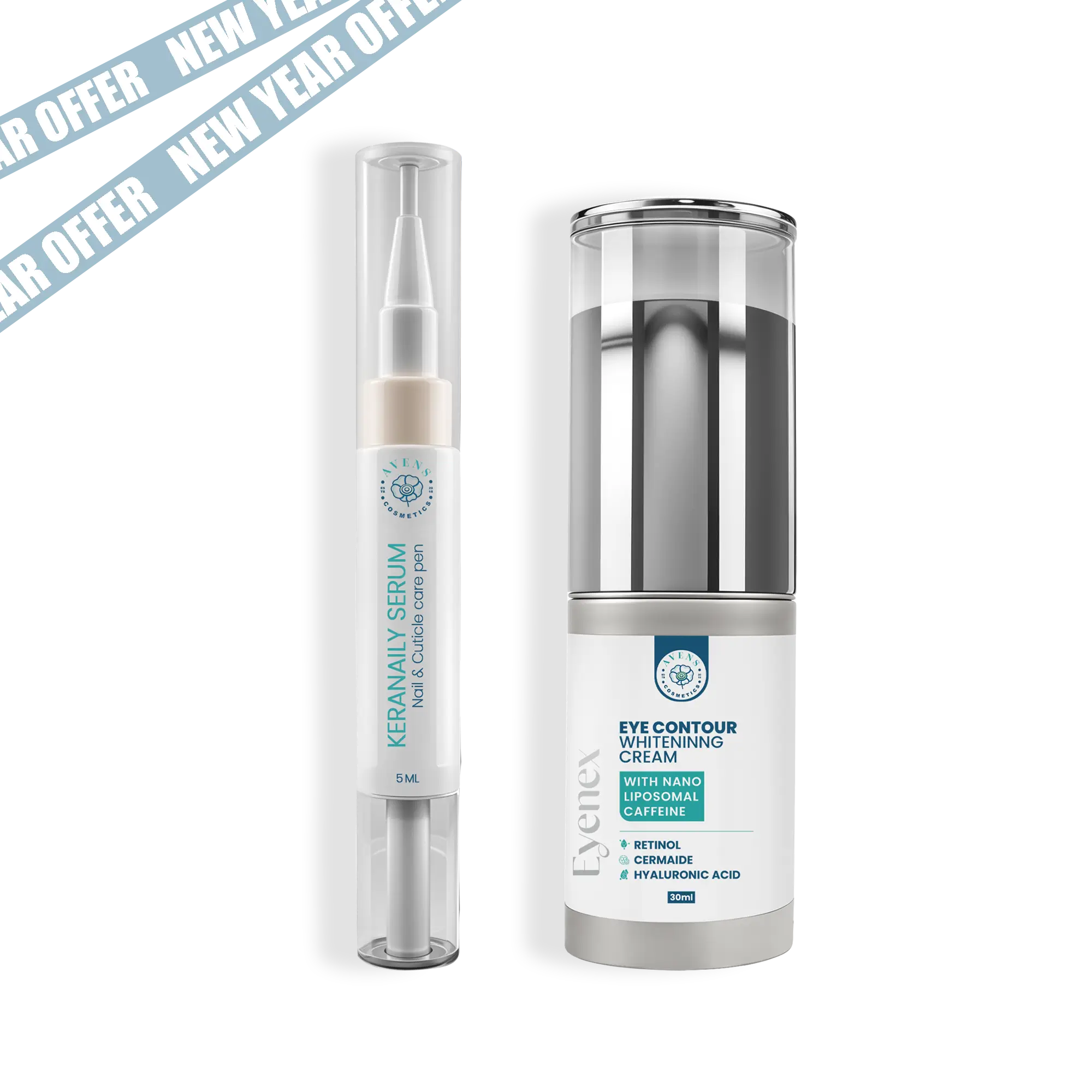 NEW YEAR OFFER (EYENEX CREAM + KERANAILY SERUM )