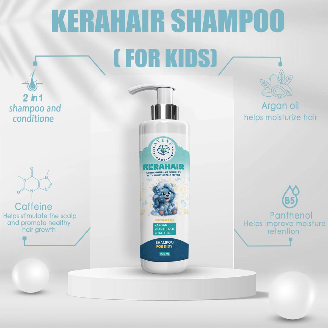 KERAHAIR SHAMPOO KIDS  (BUY 1 GET 1 )