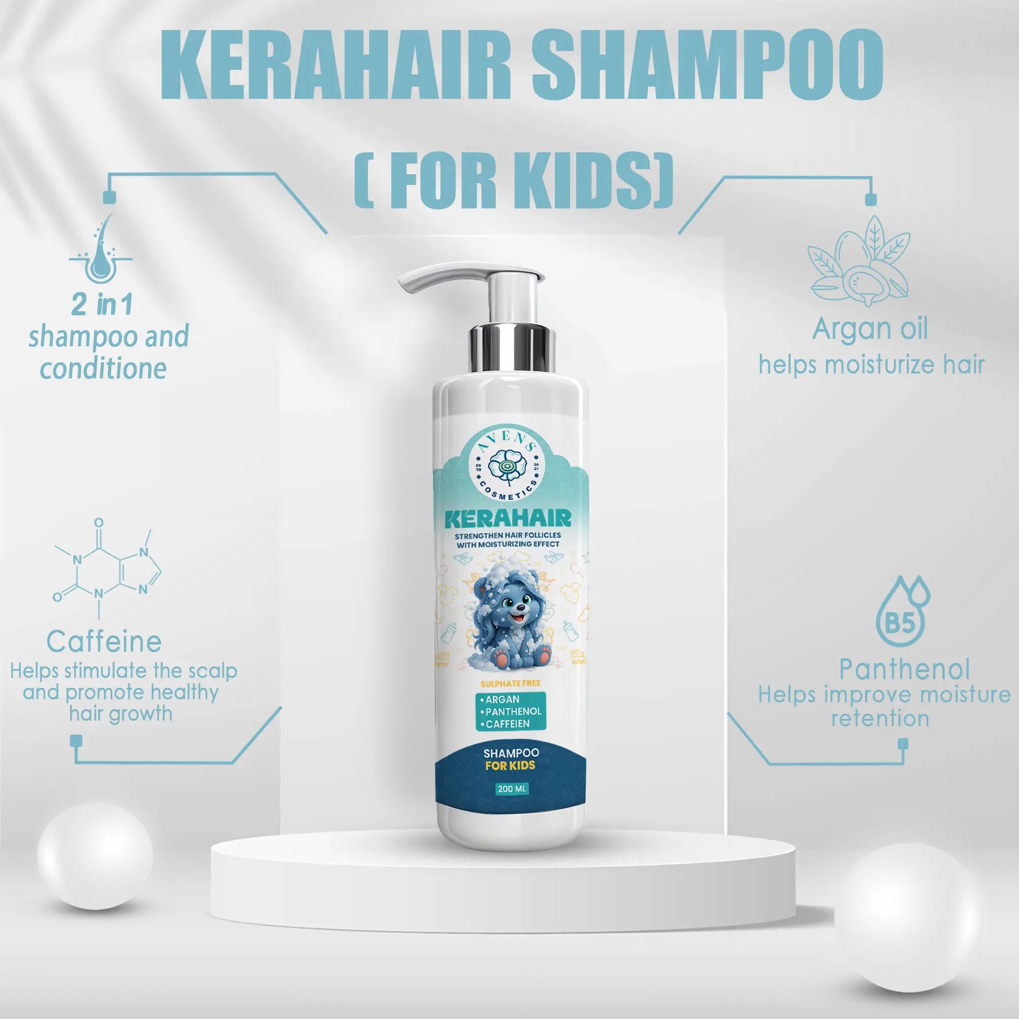 KERAHAIR SHAMPOO KIDS  (BUY 1 GET 1 )