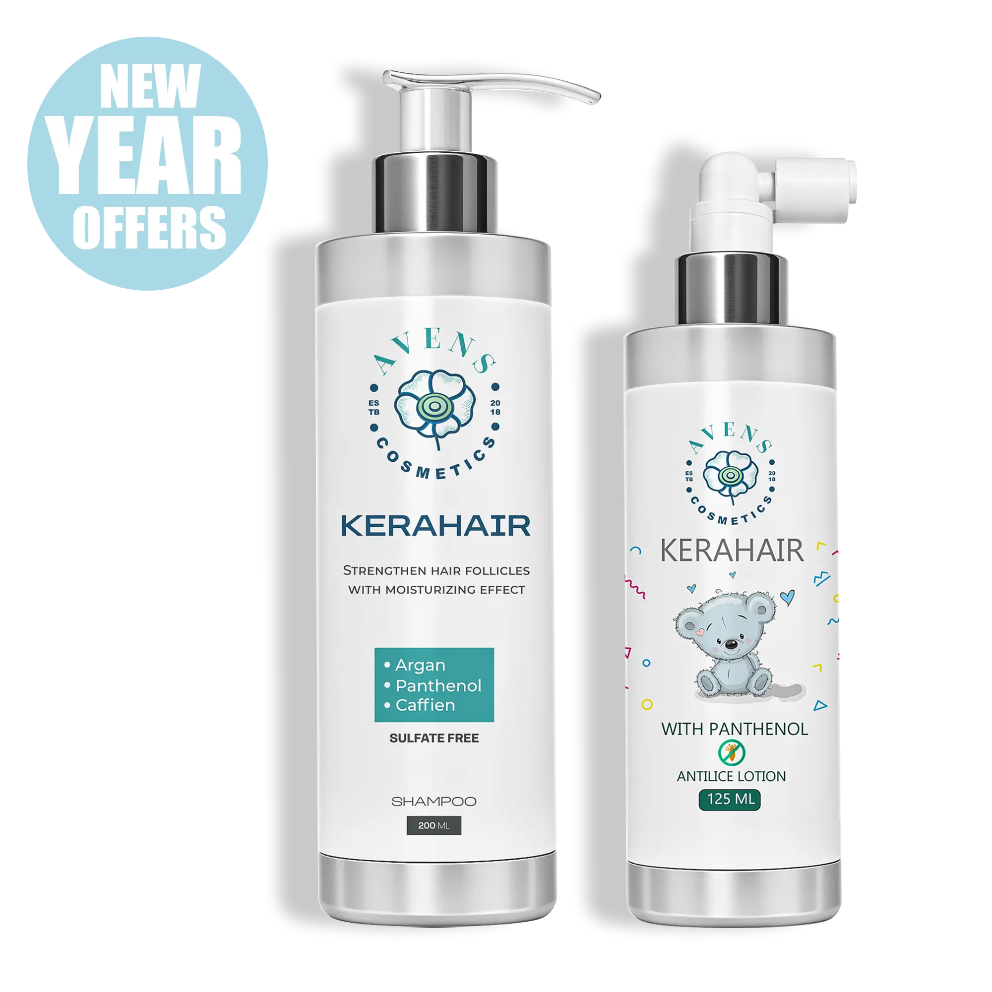 NEW YEAR OFFER (KERAHAIR ANTILICE + KERAHAIR SHAMPOO)