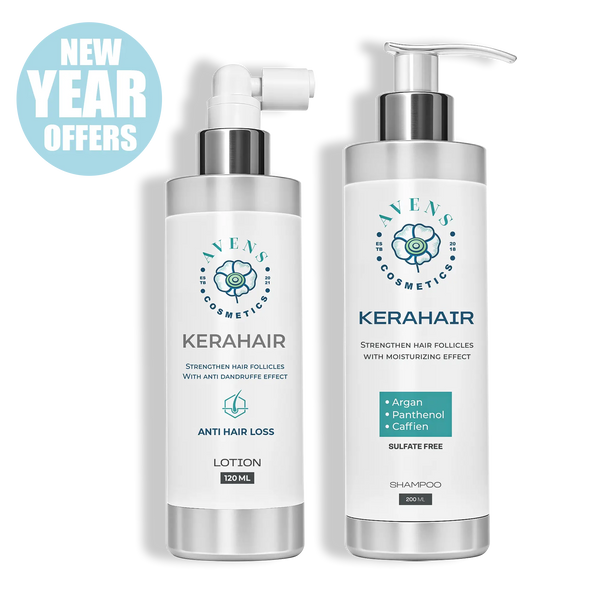 NEW YEAR OFFER ( KERAHAIR SHAMPOO + KERAHAIR LOTION )