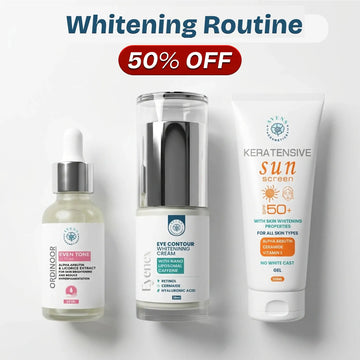 Whitening Routine (Even tone serum+Eyenex cream +Keratensive sunscreen )