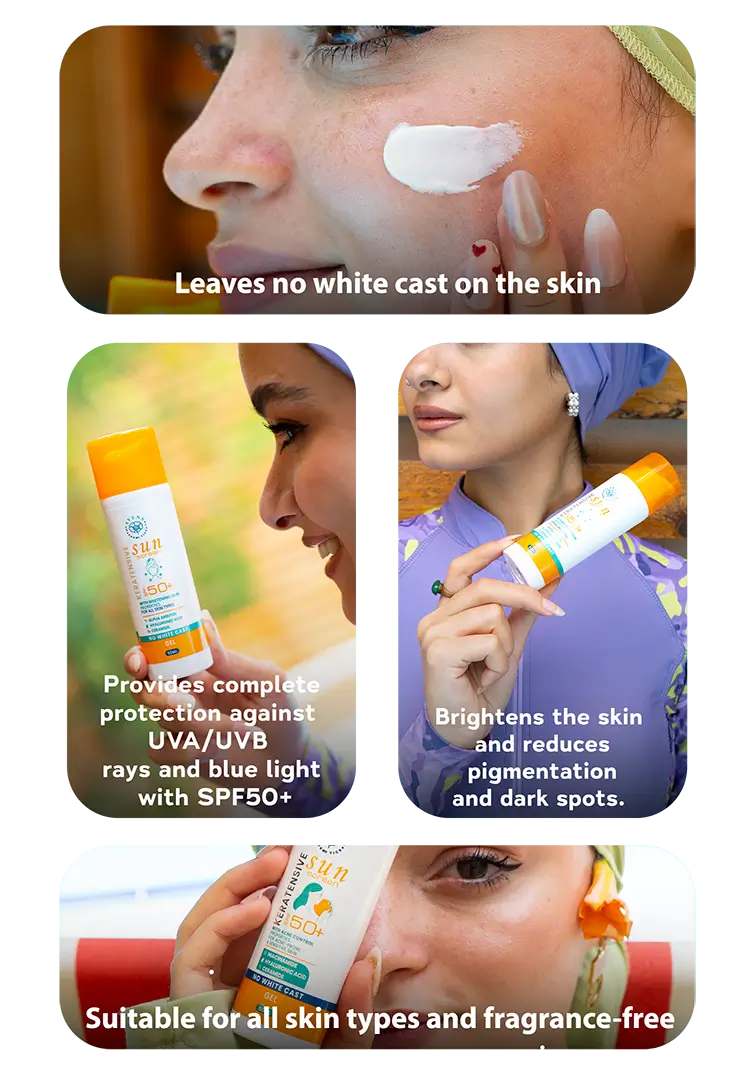 KERATENSIVE SUN SCREEN (Alpha arbutin)