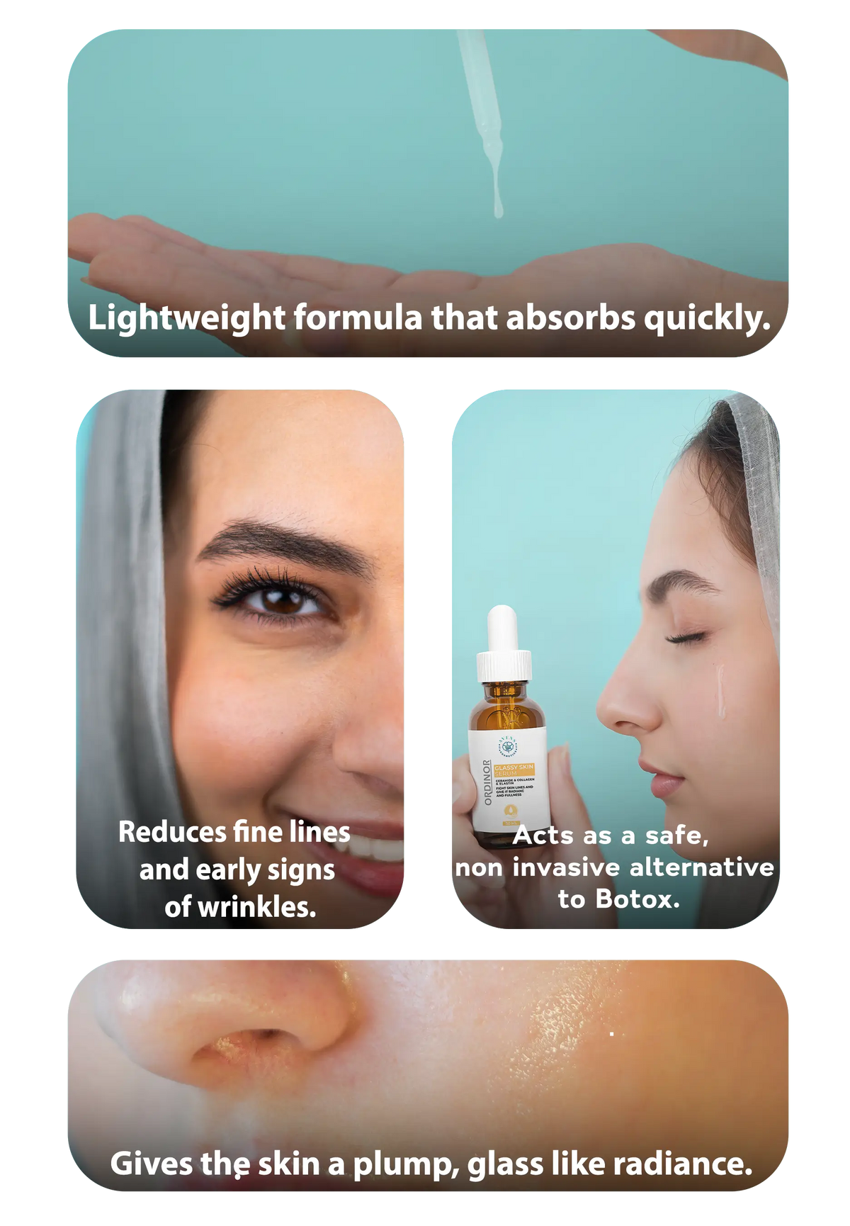 2 ORDINOR GLASSY SKIN SERUM