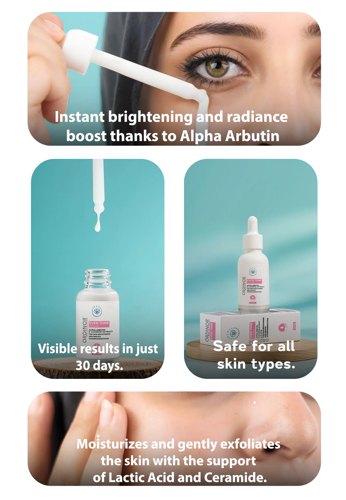 2 ORDINOR EVEN TONE SKIN SERUM