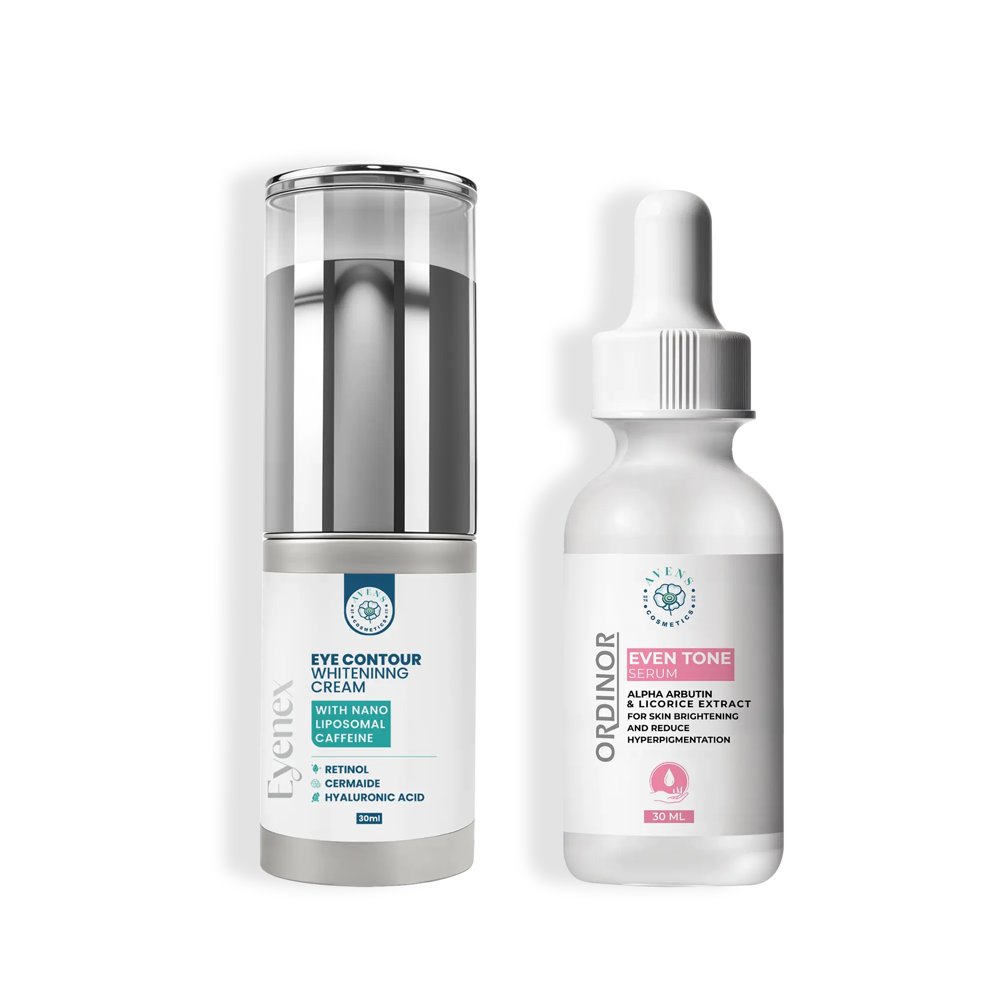 EYENEX CREAM X ORDINOR EVEN TONE SERUM