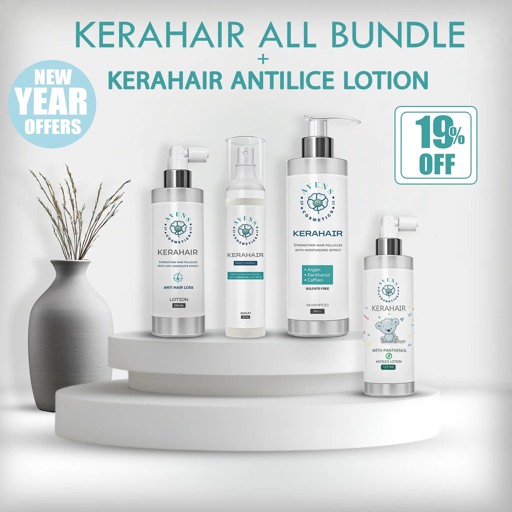 NEW YEAR OFFER ( KERAHAIR GROUP + KERA HAIR ANTILICE LOTION )