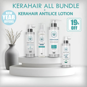 NEW YEAR OFFER ( KERAHAIR GROUP + KERA HAIR ANTILICE LOTION )