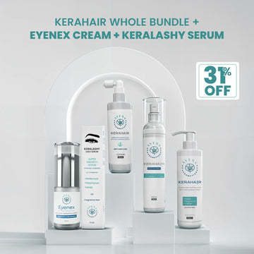 KERAHAIR GROUP + EYENEX CREAM + KERALASHY SERUM