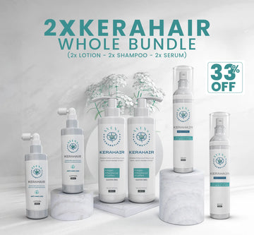 KERAHAIR OFFER 2X GROUP (2 LOTION + 2 SERUM + 2 SHAMPOO)