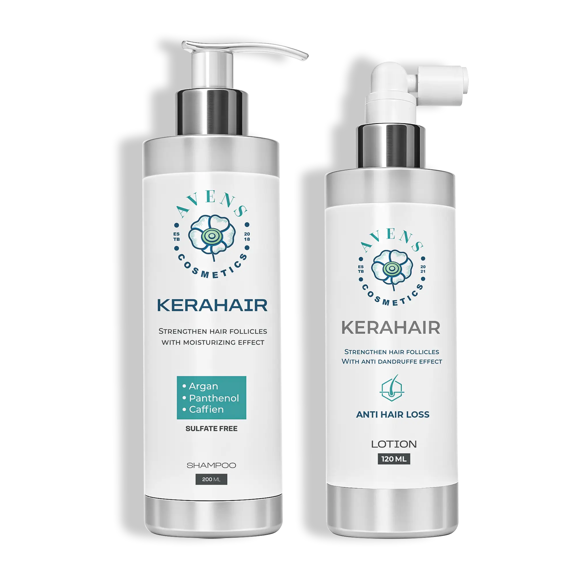 KERAHAIR LOTION + KERAHAIR SHAMPOO