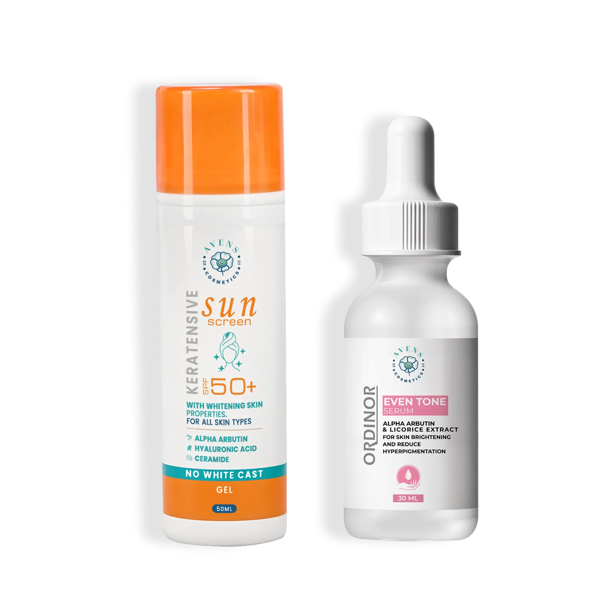 KERATENSIVE SUN SCREEN X ORDINOR EVEN TONE SERUM