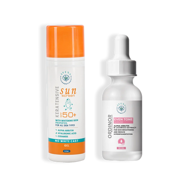 KERATENSIVE SUN SCREEN X ORDINOR EVEN TONE SERUM