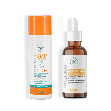 KERATENSIVE SUN SCREEN X ORDINOR GLASSY SKIN SERUM