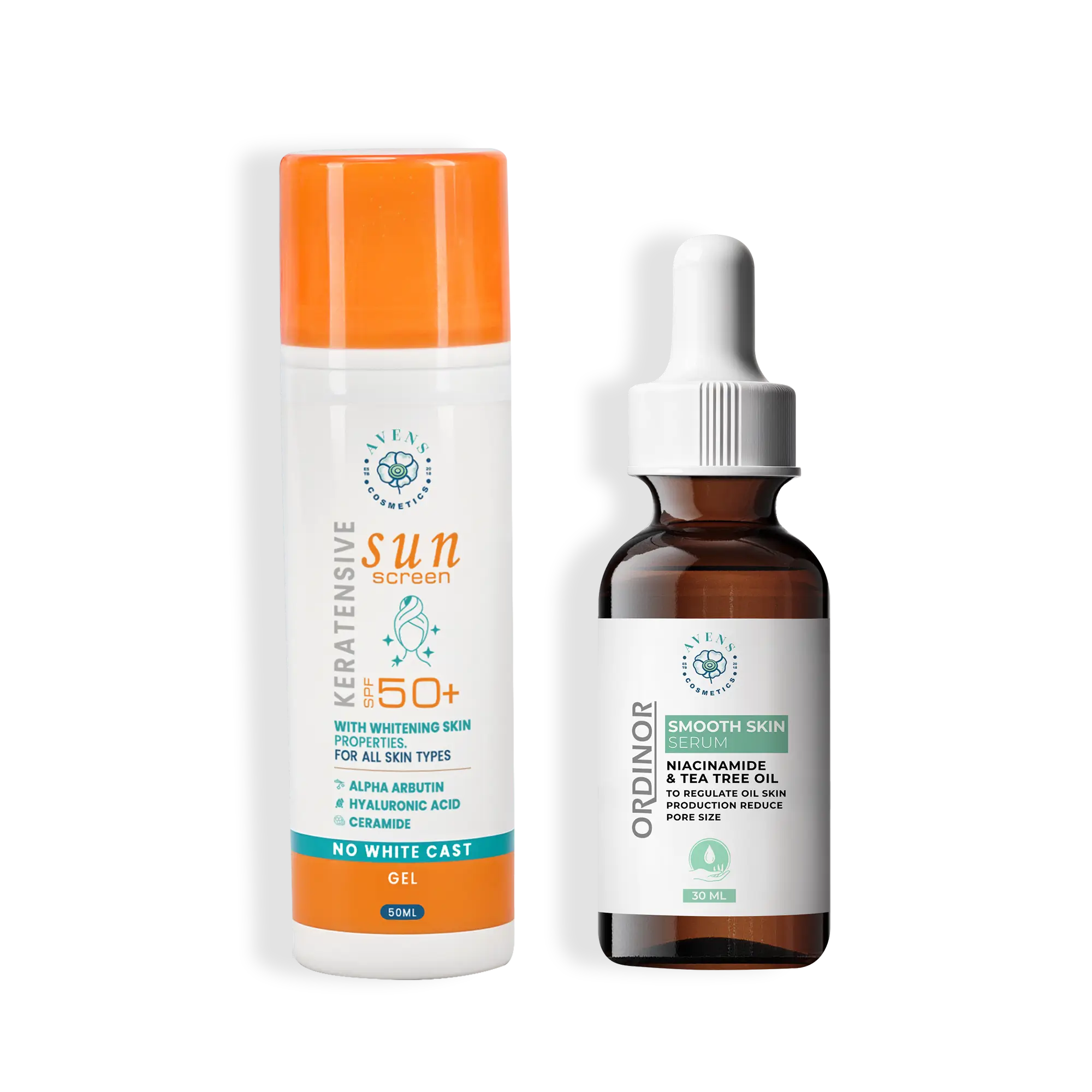 KERATENSIVE SUN SCREEN X ORDINOR SMOOTH SKIN SERUM