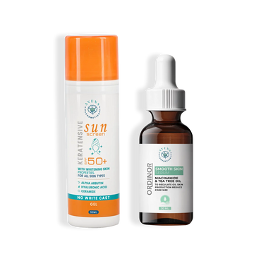 KERATENSIVE SUN SCREEN X ORDINOR SMOOTH SKIN SERUM