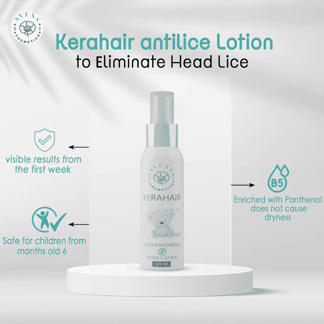 KERAHAIR ANTILICE LOTION X ORDINOR EVEN TONE SERUM