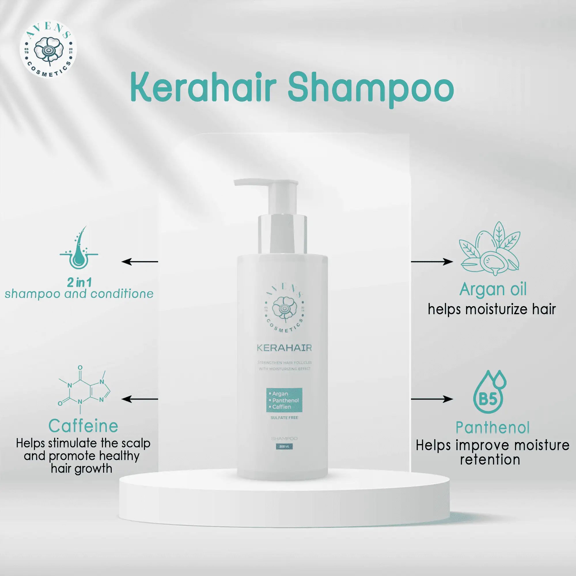 NEW YEAR OFFER ( KERAHAIR SHAMPOO + KERAHAIR SERUM )